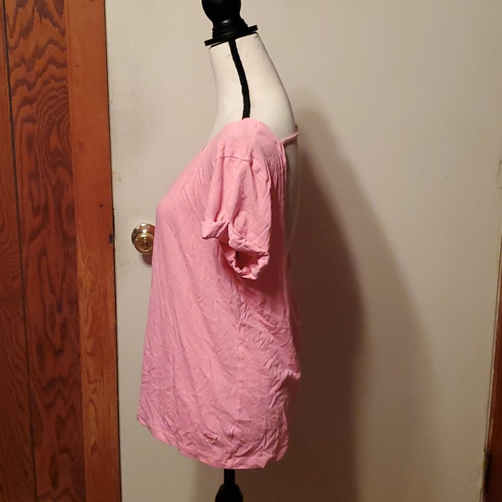 Victoria's Secret Pink Open Back T-shirt Size XS - Picture 5 of 7